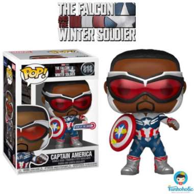 Funko POP! The Falcon and Winter Soldier - Captain America Sam Wilson