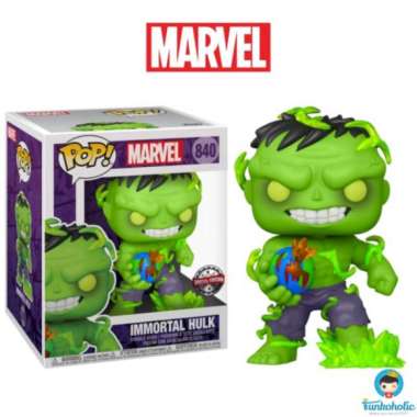 Funko POP! Marvel Hulk - Immortal Hulk 6" - 6-Inch [Exclusive] #840