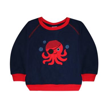 MacBear Kids Pirate Octopus Sweater Anak - Navy