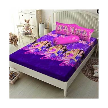 Kintakun Sprei D'luxe - 180 x 200 (King) - Barbie Pop Star