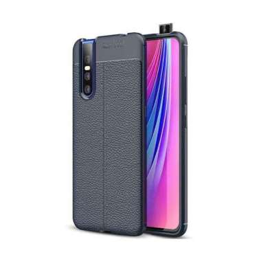 Autofocus V20 SE V19 V15 V17 Pro Vivo Softcase Silikon Leather Case Kulit Shockproof Casing Silicone