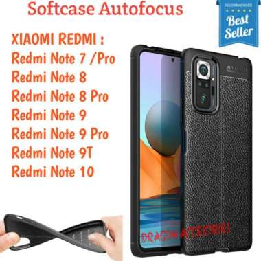 Autofocus Redmi Note 7 8 9 Pro 9T 10 Softcase Silikon Case Kulit Shockproof Casing Silicone Note 9T