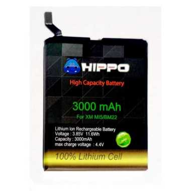 Baterai Hippo Xiaomi Mi5 Mi5 Pro Mi5 Prime Mi5S BM22 3000 mAh Garansi Resmi