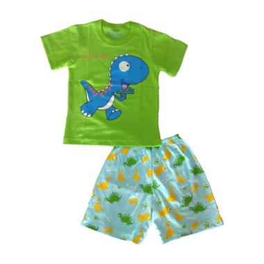 Cutemiel Dino Rooar Setelan Anak Laki-Laki