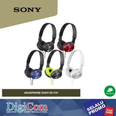 SONY MDR-ZX310 FOLDABLE HEADPHONES | PC IMAGE