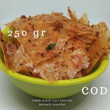 KERIPIK KACA 250 GRAM / KERIPIK ELOD / KERIPIK BELING