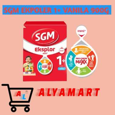SGM 1+ Vanila 900g Susu formula SGM 1 plus