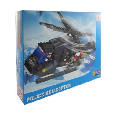 Emco Brix Police Helicopter 8807 Blocks & Stacking Toy