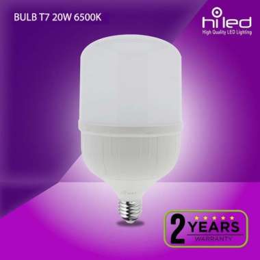 Lampu Bohlam LED / 20 watt( Putih,Natural, Kuning ) Hemat Listrik / T7 warm white