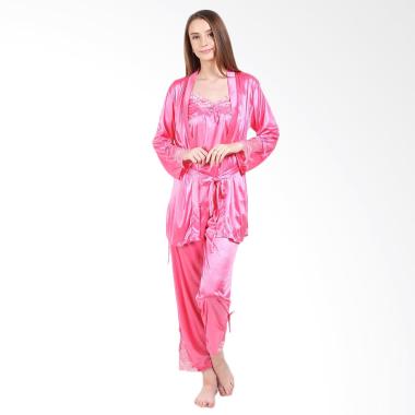You've Kimono Set Shali 999103 Piyama Wanita - Pink