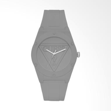 GUESS W0979L7 RETRO POP Rubber Analog Jam Tangan Unisex - Abu-Abu