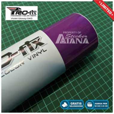 Skotlet Ungu Glossy Scotlet Stiker Metalik Profix Sticker Meteran Decal Roll Scotlite Body Sepeda Mo