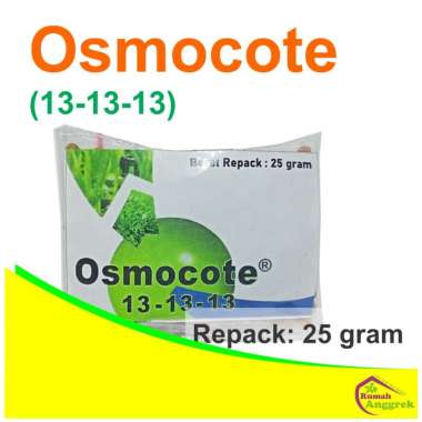 Osmocote 13 -13 -13 25 gram pupuk Dekastar seimbang majemuk decastar bunga buah anggrek aglonema