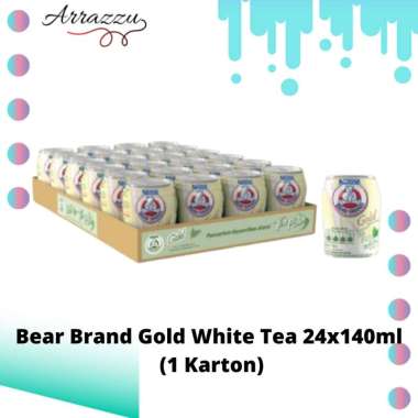 Promo Harga Bear Brand Susu Steril Gold Teh Putih 140 ml - Blibli