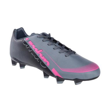 Umbro Veloce II HG Sepatu Sepak Bola - Grey Black [81252U-EPT]