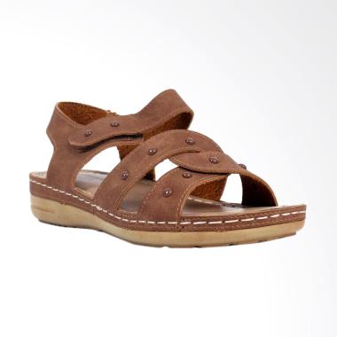 Bettina Bernice Sandals Wanita - Brown