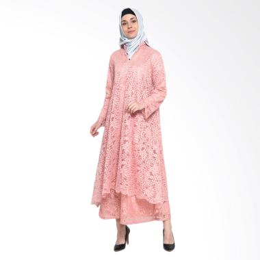 Info Daftar Harga Jual Model Gamis Dari Bahan Brokat Termurah Dan
