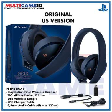 Jual Playstation Gold Wireless Headset 