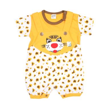 TOMPEGE TP-7494B Jumpsuit Kodok Setelan Baju Anak Laki-laki - Kuning