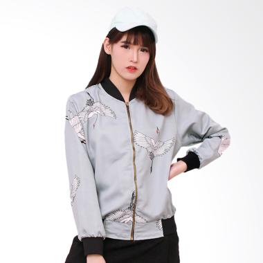 LEMONE SWE100036 Tumblr Tee Premium Jaket Bomber Wanita