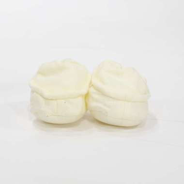 cribcot booties plain (sepatu bayi) - Uni Baby Yellow