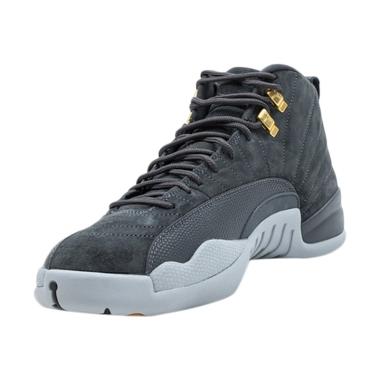 NIKE Air Jordan 12 Retro Sepatu Basket Pria - Grey
