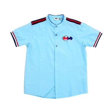 Kids Icon Semi Koko Fit Manset Kemeja Anak Laki-Laki