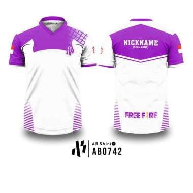 JERSEY GAMING ESPORT PUBG FREEFIRE CUSTOM M