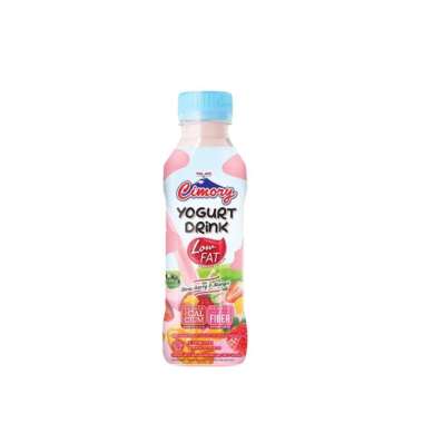 Promo Harga Cimory Yogurt Drink Low Fat Strawberry Mango 250 ml - Blibli