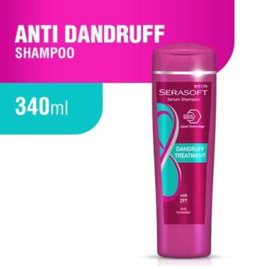 Serasoft shampoo dandruff treatmnt 340ml