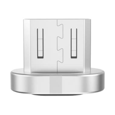 WSKEN Micro USB Plug for WSKEN Mini 1 & Mini 2 Magnetic Cable - Silver Silver