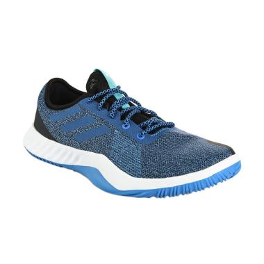 adidas Training Men Crazytrain LT S ... raga Pria - Blue [DA8688]
