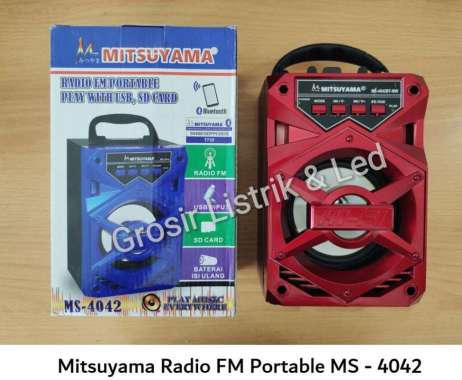 Mitsuyama Radio FM Portable MS - 4042