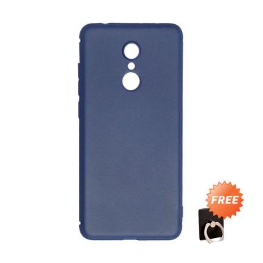 Lize Slim Case Xiaomi Redmi 5 Softcase Xiaomi Redmi 5 Casing Xiaomi Redmi 5 Biru Tua Free 1pcs Holder Ring Stand Hp Random
