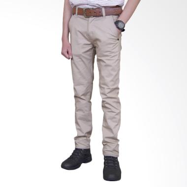 Primestore Chino Celana Panjang Pria - Cream [Big Size]