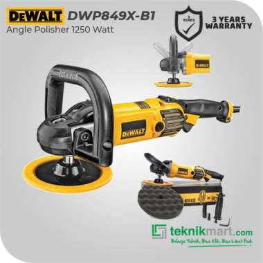 Dewalt Angle Polisher / Mesin Poles Listrik 1250W 180mm DWP849X