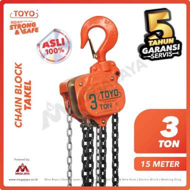 Chain Block - Takel 3 Ton x 15 Meter TOYO