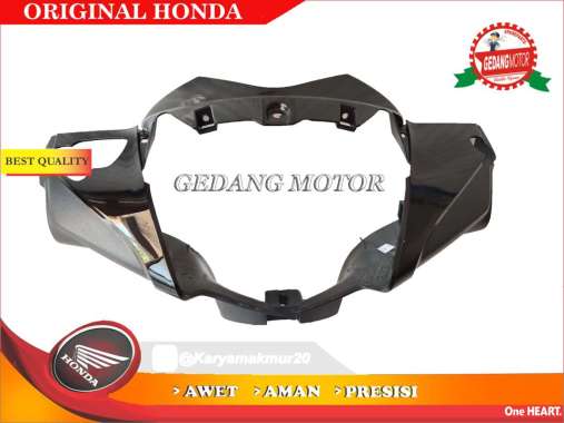 BATOK LAMPU DEPAN SUPRA X 125 BATMAN HITAM ORI AHM
