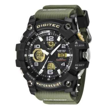 DIGITEC DA-2125T-BGR-4G GREEN Jam Tangan Pria