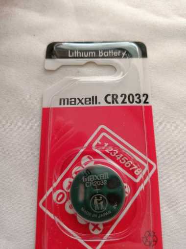 Baterai 3V Maxell CR2032 CR 2032 Original