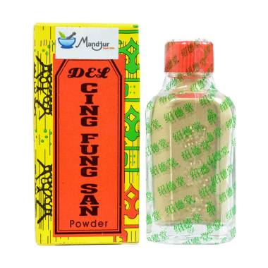 Mandjur Del Cing Fung San Powder Obat Herbal