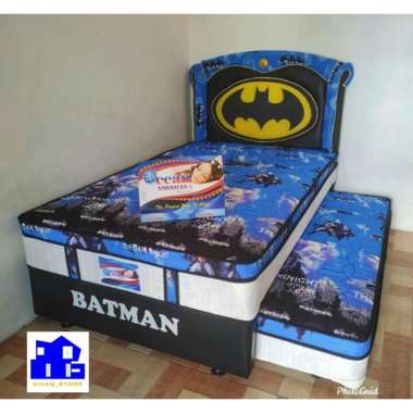 Springbed Sorong 2 In 1 Ocean American Batman 120 x 200
