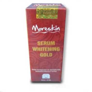 Moreskin Serum Whitening Gold Original Nasa - serum muka berjerawat dan berminyak - serum muka glowi