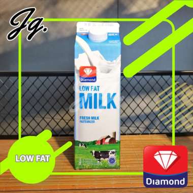 Promo Harga Diamond Fresh Milk Low Fat 946 ml - Blibli