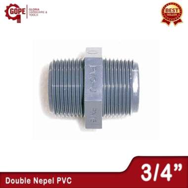 DOUBLE NEPEL PVC 3/4"