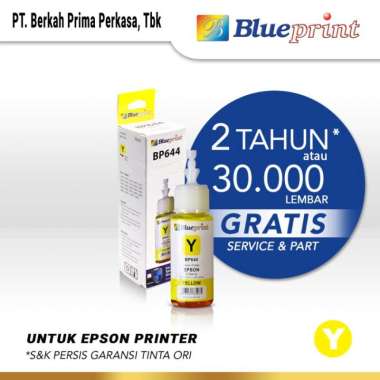 Tinta Epson BLUEPRINT 664XSP For Printer Epson L120, L220, L350 - 70ml Kuning