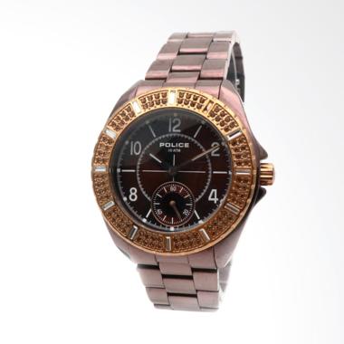 Police 12208MSBNR/12M Jam Tangan Wanita - Brown