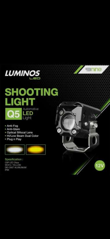 LAMPU SOROT / TEMBAK LED LUMINOS Q5