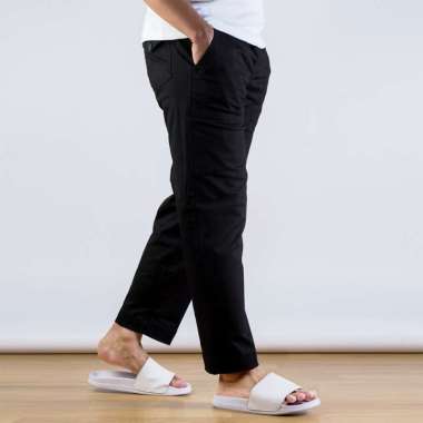 celana muslim pria Celana sirwal celana sirwal chinos sirwal modern XXL hitam
