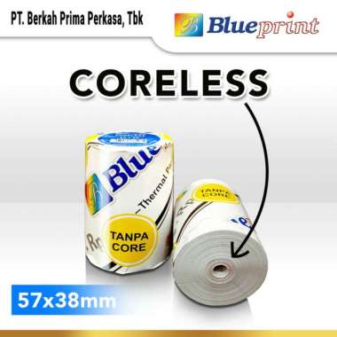 BLUEPRINT Kertas Thermal / Kertas Kasir / Kertas Struk 57x38 mm